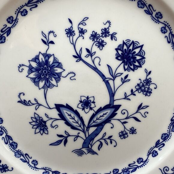 Christina Porcelain Dresden Classic Blue Rose 10" PLATE Seltmann Weiden Bavaria - Picture 7 of 11